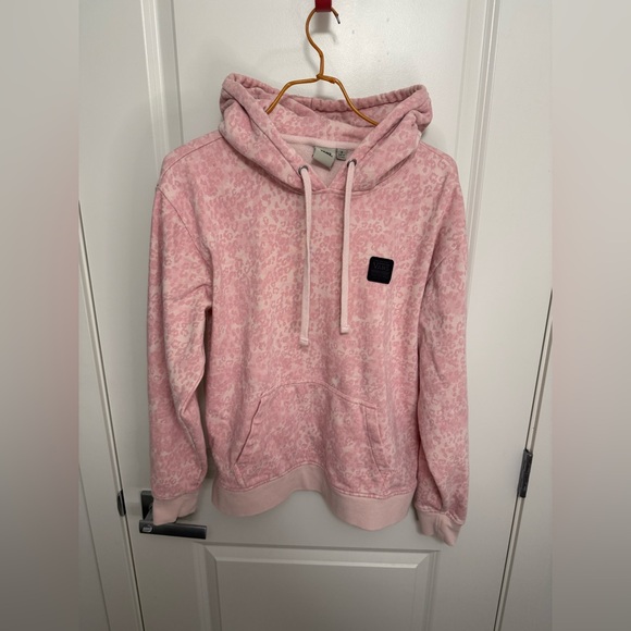 Vans Tops - Vans Women's Pink Leopard Print Hoodie in size S